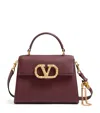 Valentino Garavani Garavani Vsling Kleine Handtasche Aus Genarbtem Kalbsleder Mit Schmucklogo Frau R