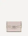 Valentino Small Canvas Rockstud Shoulder Bag
