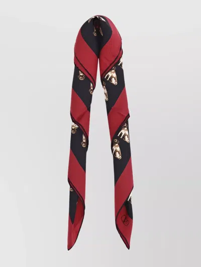 Valentino Small Charles Silk Scarf