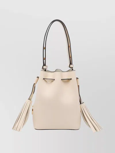 Valentino Garavani Small Drawstring Bucket Bag And Tassels