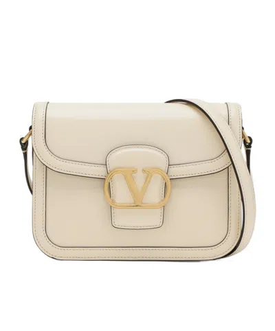VALENTINO GARAVANI VALENTINO 9TO5 VLOGO SIGNATURE FOLDOVER TOP SHOULDER BAG