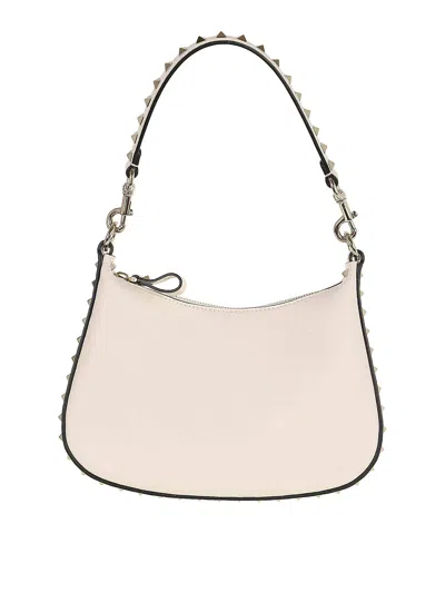 Valentino Garavani Small Hobo Bag In Neutral