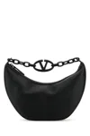 Valentino Textured Leather Chain Strap Shoulder Bag