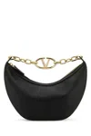 Valentino Small Vlogo Moon Hobo Bag