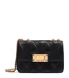 Valentino Women's Quiltie 67 Small Leather Shoulder Bag In Black
