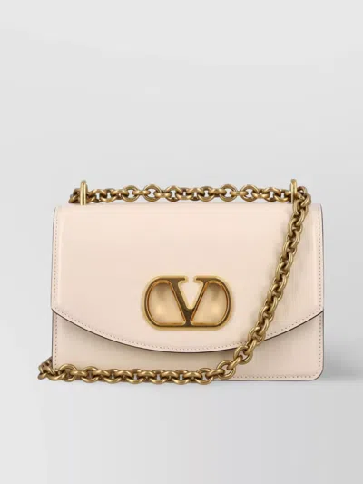 Valentino Garavani Small Leather Chain Shoulder Bag