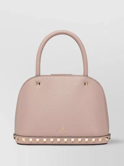 VALENTINO GARAVANI SMALL LEATHER ROCKSTUD HANDBAG