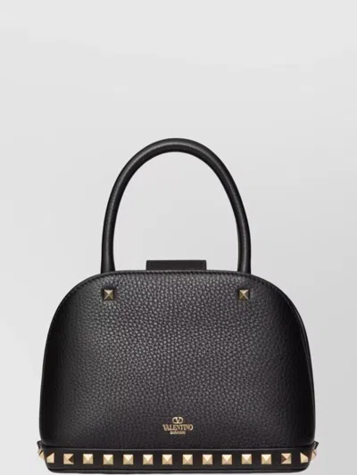 VALENTINO GARAVANI SMALL LEATHER ROCKSTUD HANDBAG