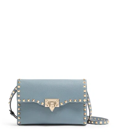 VALENTINO GARAVANI SMALL LEATHER ROCKSTUD SHOULDER BAG
