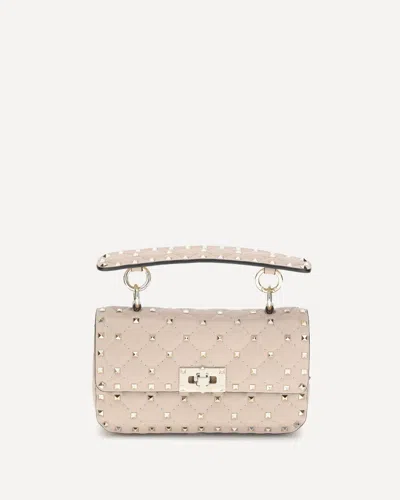 Valentino Garavani Small Leather Rockstud Spike Handbag