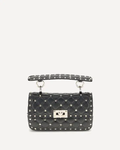 Valentino Garavani Small Leather Rockstud Spike Handbag