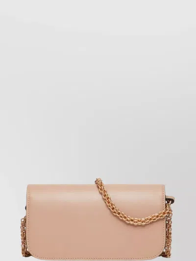 Valentino Garavani Small Leather Shoulder Bag With Swarovski Crystal