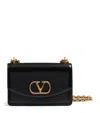 Valentino Vain Leather Shoulder Bag In Black
