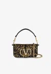 Valentino Small Locò Embroidered Shoulder Bag In Multicolor