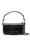 Valentino Women's Small Shoulder Bag In Black