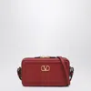 Valentino Garavani Small Red Crossbody Bag Alltime In Brown