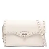 Valentino Rockstud Shoulder Bag In White