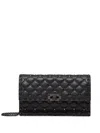 Valentino Small Rockstud Leather Crossbody Bag In Black