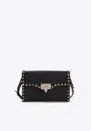 Valentino Rockstud Small Shoulder Bag In Black