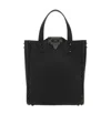 Valentino Garavani Rockstud Shopper Small Tote Bag Men In Black