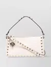 Valentino Garavani Rockstud Small Shoulder Bag In Grained Calfskin