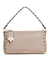 Valentino Rockstud-embellishment Tote Bag In Black