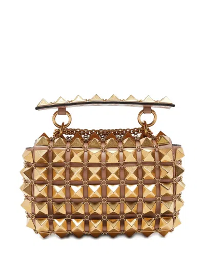 Pre-owned Valentino Garavani Small Roman Stud Handbag