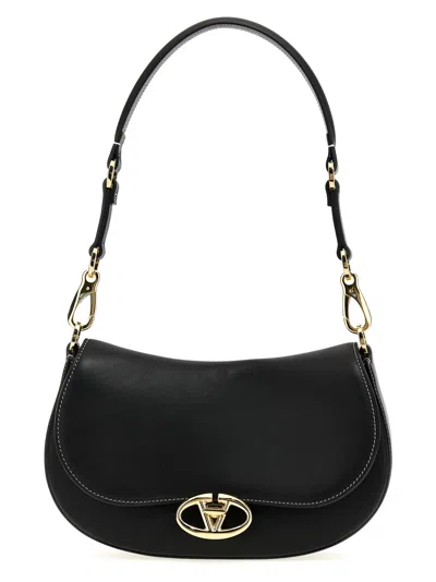 Valentino Garavani Small Saddle Hand Bags Black