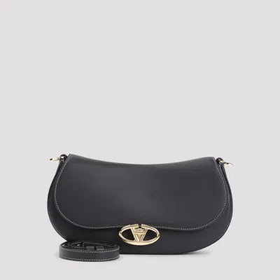 Valentino Garavani Small Saddle Shoulder Bag In No Nero