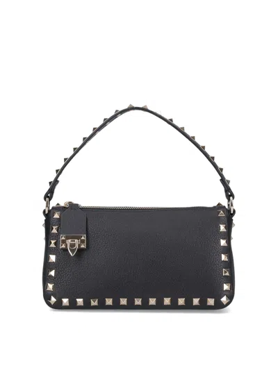 Valentino Garavani Small Shoulder Bag In Black