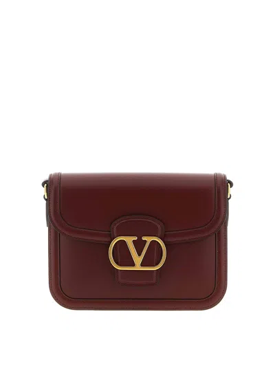 Valentino Garavani Small Shoulder Bag In Red