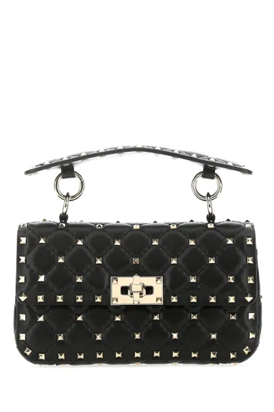 Valentino Garavani Small Shoulder Bag | Rock-tu Nd  Female In Black