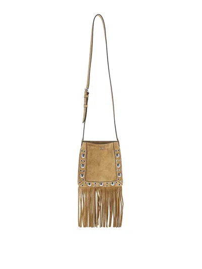 Valentino Garavani Small Shoulder Bag In Sand