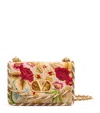 Valentino Garavani Vain Small Embroidered Shoulder Bag