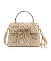 Valentino Small Single-handle Shoulder Bag In Cream/winter White
