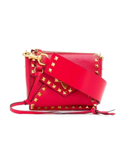 Valentino Garavani Small Spalla Shoulder Bag In Red