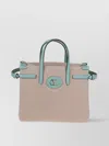 Valentino Structured Small Tote With Vlogo Signature