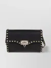 Valentino Rockstud Small Crossbody Bag In Black