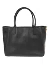 Valentino Small Tote Vlogo Side In Black