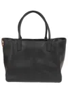 Valentino Small Tote Vlogo Side In No Nero