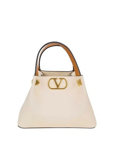 Valentino Garavani Small Tote In White
