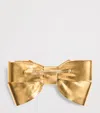 Valentino Small Trop Chou Bow Brooch In Gold