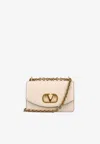 Valentino Womens Vain Small Chain-strap Leather Shoulder Bag Butter White In Off-white