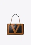 Valentino Chain Strap Two-tone Shoulder Bag Collection