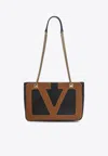 Valentino Viva Superstar Small Tote Bag In Black