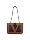 Valentino Viva Superstar Small Tote Bag In Black