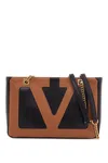 Valentino Garavani Viva Superstar Small Tote Bag In Rfa Nero Spice