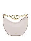 Valentino Mini Vlogo Moon Cross Body Bag In Pink
