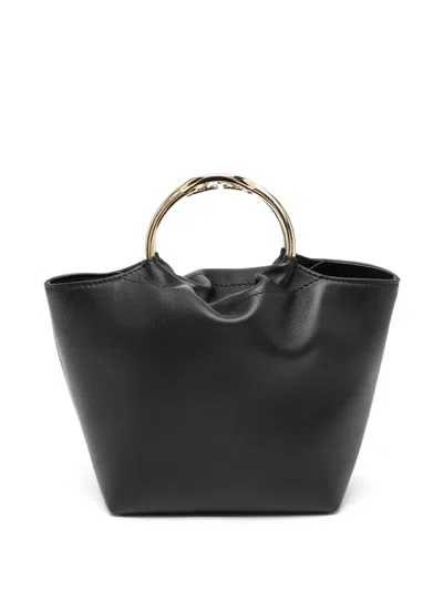 Valentino Garavani Small Vlogo Tote Bag In Black
