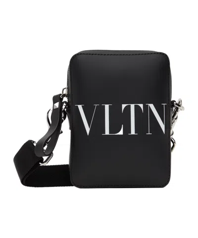 Valentino Garavani Small Vltn Crossbody Bag In Black